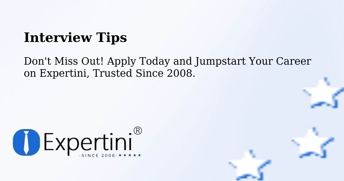 Confidential interview tips for Remote Expert Consultant